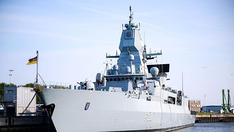 Deutschland stellt derzeit kein Schiff f&uuml;r die Operation "Aspides" - von Februar bis April 2024 war allerdings die Fregatte "Hessen" im Einsatz.   (Archivbild)