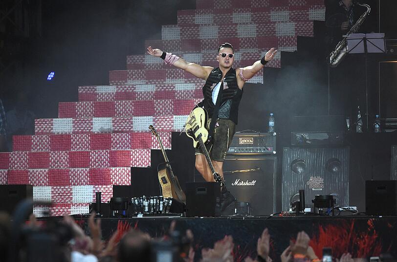 Weitere Bilder vom Gablier-Konzert im Olympiastadion.