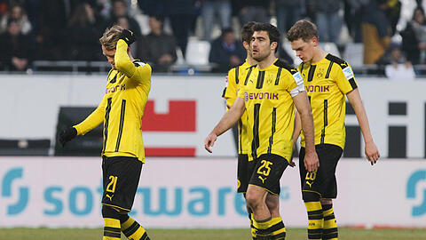 Borussia Dortmund hat überraschend beim Tabellenletzten Darmstadt 98 verloren. Die Mannschaft um Andre Schürrle wirkte müde.
