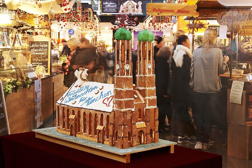 Eines der Lebkuchen-Meisterwerke.