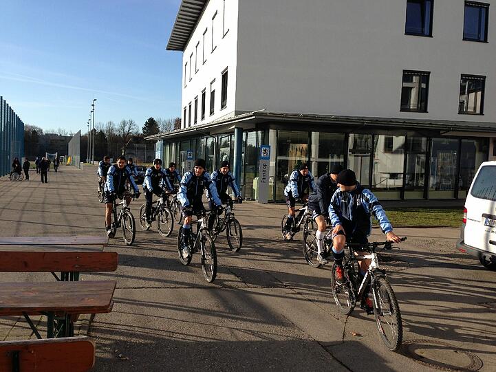 Nach dem Spiel gegen Union Berlin geht's für Sechzger auf eine kleine Radltour durch die Isarauen