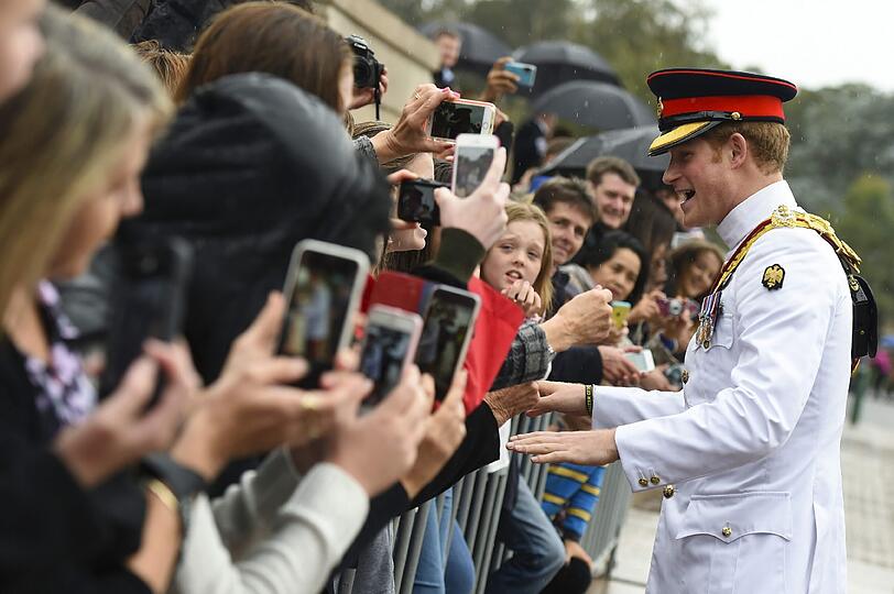 Prinz Harry bei seinem Besuch in Australien