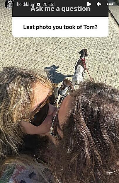 Heidi Klum liefert das letzte gemeinsame Foto mit Ehemann Tom, das sie auf ihrem Handy hat Heidi Klum liefert das letzte gemeinsame Foto mit Ehemann Tom, das sie auf ihrem Handy hat