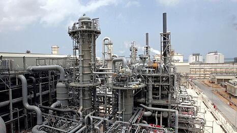 Die Gasf&ouml;rderanlage in Ras Laffan ist bedeutend f&uuml;r die Weltwirtschaft.