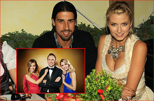 Vom Oktoberfest zu den Oscars: Lena Gercke und ihr Liebster, Sami Khedira, Star-Kicker von Real Madrid. Neben Annemarie Warnkross und Steven Gätjen berichtet Gercke 2013 live von der Oscar-Verleihung.