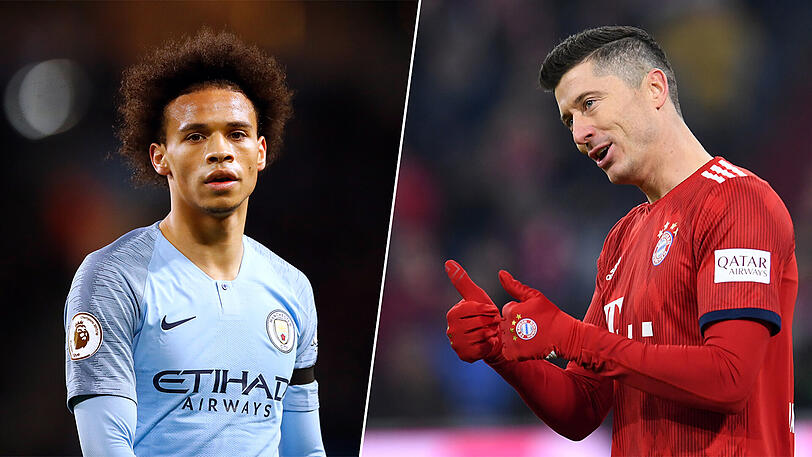 Robert Lewandowski ist überzeugt, dass Leroy Sané dem FC Bayern weiterhelfen würde.