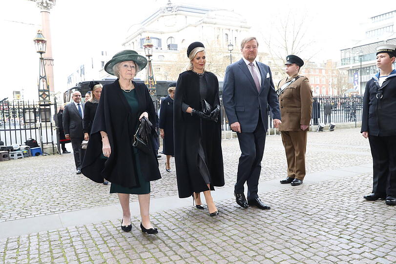 Die niederländischen Royals: Beatrix, Königin Máxima und König Willem-Alexander
