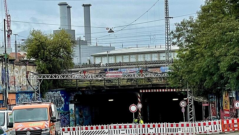 Die Unterführung in der Tumblingerstraße wird für knapp zwei Wochen komplett gesperrt.