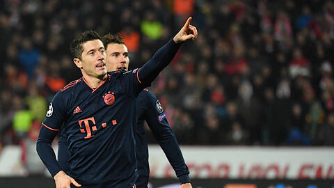 Weiterhin in absoluter Top-Form: Robert Lewandowski.