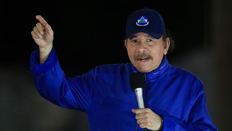Wegen der Aushöhlung der Demokratie unter Nicaraguas Präsident Daniel Ortega hatten die USA und die Europäische Union mehrmals Sanktionen gegen die Führung des Landes erlassen.