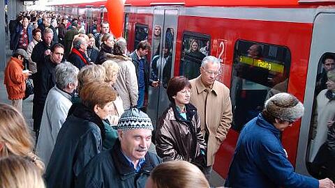 Am Donnerstagmorgen ging bei der S-Bahn nichts mehr.