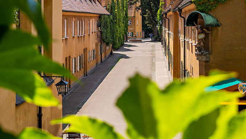 Die Fuggerei Die Fuggerei