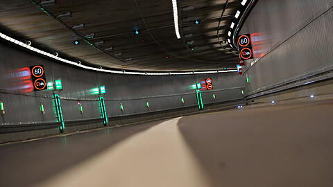 Blick in den Richard-Strauss-Tunnel. (Archivbild)