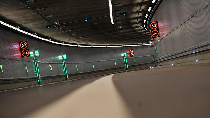 Blick in den Richard-Strauss-Tunnel. (Archivbild)