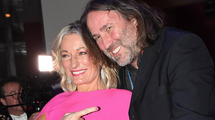 Befreundete Künstler-Kollegen: Monika Gruber und Roland Hefter.