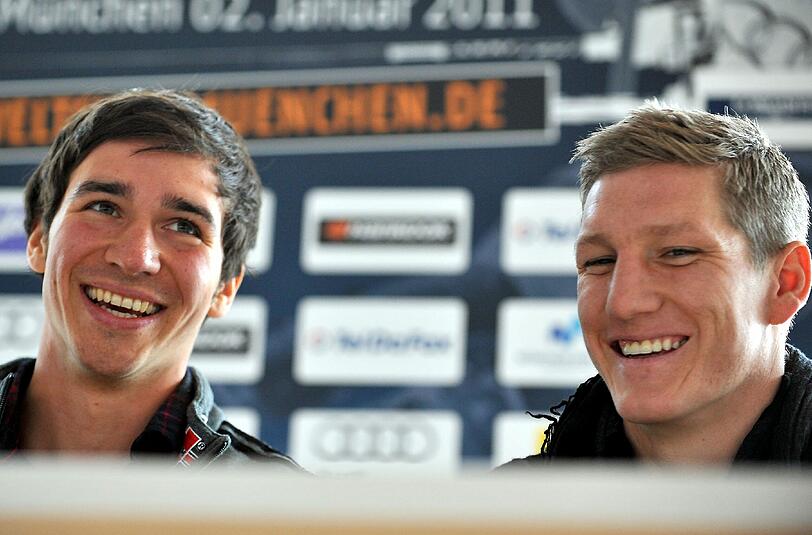 Gute Freunde: Bastian Schweinsteiger und Felix Neureuther