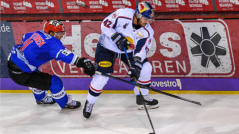 Erstmals im EHC-Dress am Puck: Yasin Ehliz.