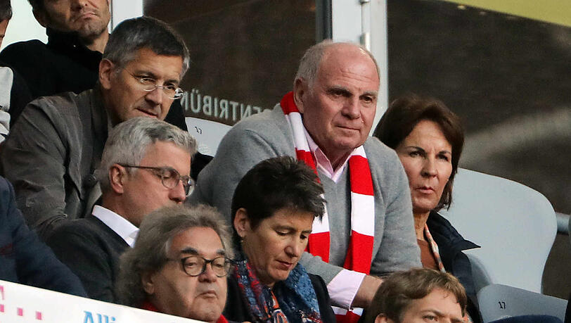 Uli Hoeneß (r.) und sein möglicher Nachfolger Herbert Hainer. Uli Hoeneß (r.) und sein möglicher Nachfolger Herbert Hainer.