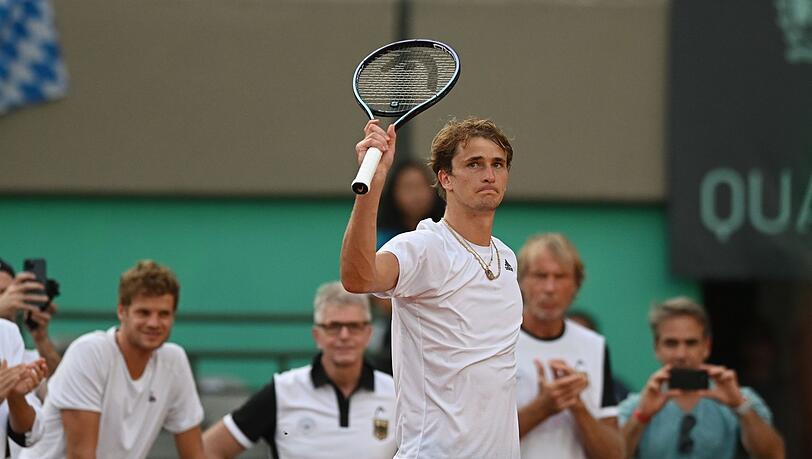 Steht mit den deutschen Tennis-Herren unter Druck: Alexander Zverev.