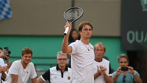 Steht mit den deutschen Tennis-Herren unter Druck: Alexander Zverev.