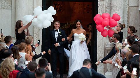 Zur Traumhochzeit in Venedig kamen 2016 bekannte Gäste wie Lukas Podolski und Angelique Kerber.