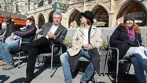 Die Münchner kennen und schätzen ihren Oberbürgermeister Reiter