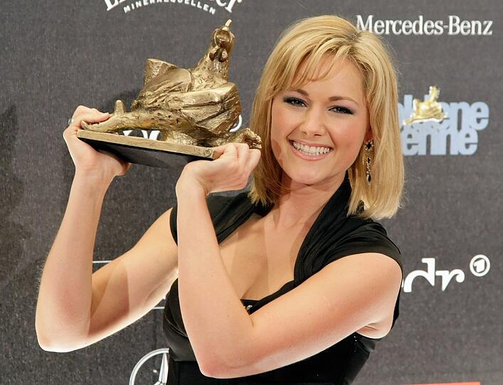 "Goldene Henne" die zweite: Helene Fischer bei der Verleihung 2007.