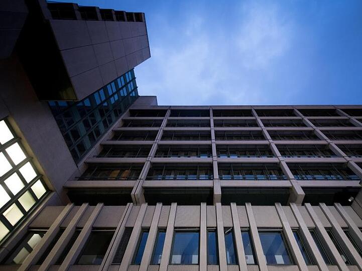 Gebäude für das Amtsgericht, das Landgericht I und II in München. Foto: Matthias Balk/Archivbild
