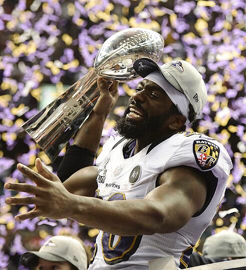 Die Footballer der Baltimore Ravens haben in New Orleans den Super Bowl gewonnen - und feiern ihren Sieg ausgiebig.