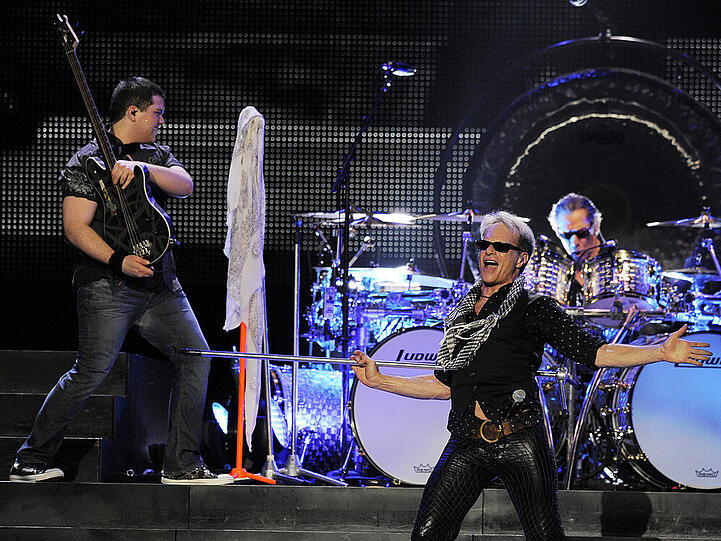 Van Halen bei einem Auftritt in Los Angeles im Jahr 2012