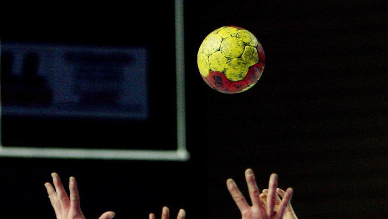 Ein Handball-Spiel.