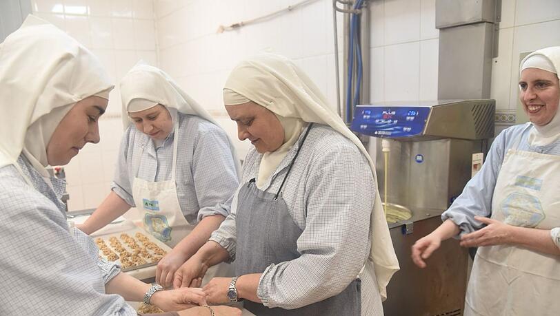 Die Klarissen sind f&uuml;r ihre S&uuml;&szlig;igkeiten aus der Klostermanufaktur bekannt. (Handoutbild)