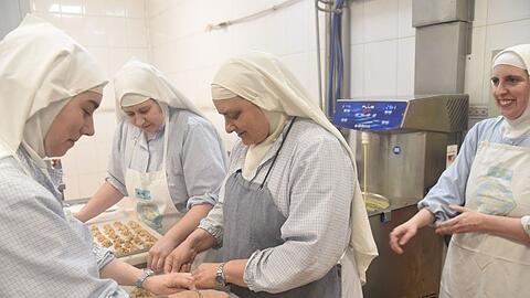 Die Klarissen sind f&uuml;r ihre S&uuml;&szlig;igkeiten aus der Klostermanufaktur bekannt. (Handoutbild)