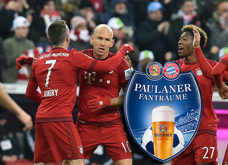 Gewinnen Sie mit der AZ und Paulaner zwei Tickets für die Bundesliga-Begegnung zwischen dem FC Bayern und Eintracht Frankfurt.