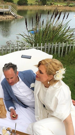 Privates Glück: Julia Klöckner heiratete an Ostern Ralph Grieser.