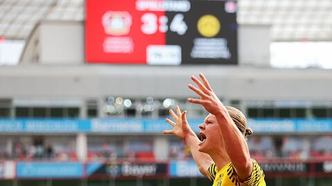 In der Hinrunde siegt Borussia Dortmund mit 4:3 in Leverkusen - im Rückspiel fehlt dem BVB allerdings Torjäger Erling Haaland.