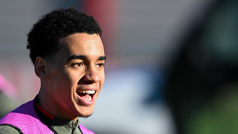 Jamal Musiala feierte gegen Leipzig endlich sein Comeback.