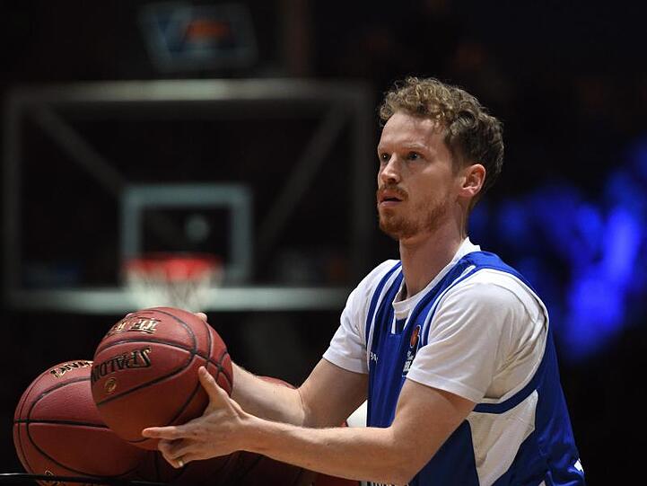 Per Günther (ratiopharm Ulm) hat mit 21 Punkten den Dreier-Contest gewonnen.