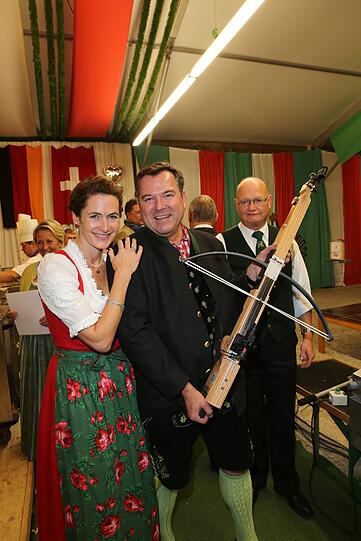 Seppi Schmid mit Ehefrau Natalie
