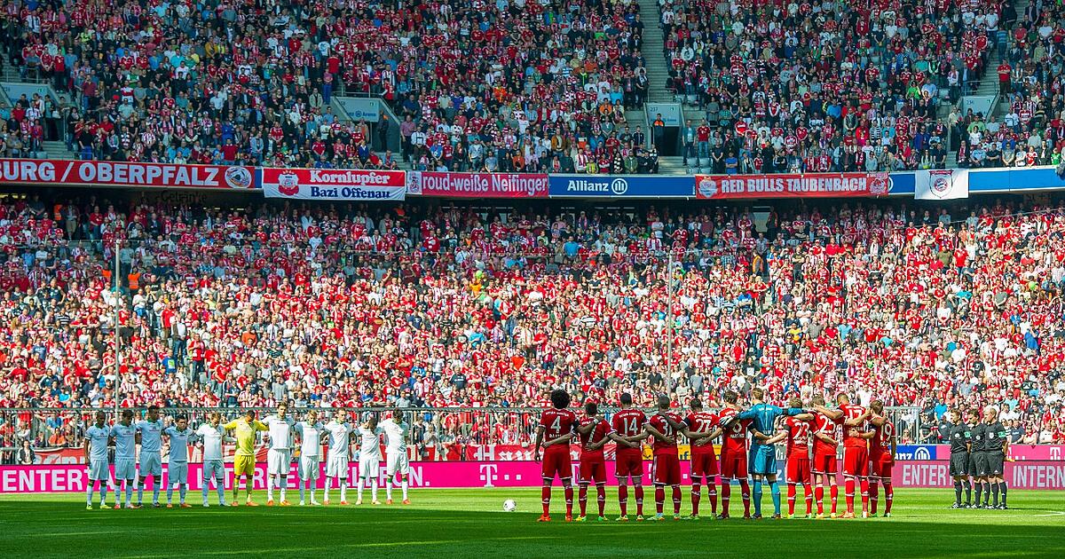 warum spielt bayern mit trauerflor