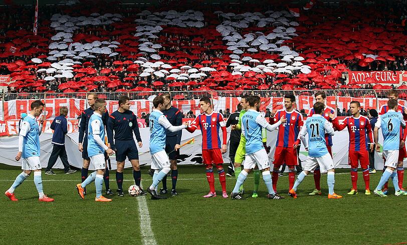FC Bayern II gegen TSV 1860 II: Die Bilder vom Amateurderby im Grünwalder Stadion.
