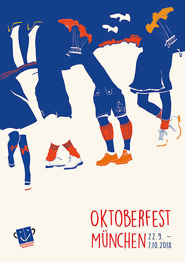 Oktoberfest-Plakat-Entwurf.