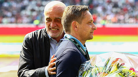 Gehen sie bald getrennte Wege? 96-Klubpräsident Martin Kind (links) und Sportchef Horst Heldt.