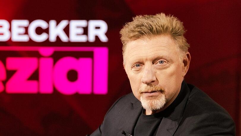Boris Becker hat mehrfach mit den Tränen zu kämpfen.