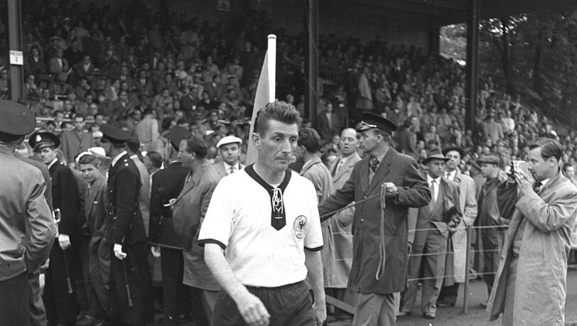 Comeback mit Frust-Ende I: Fritz Walter 1958. Comeback mit Frust-Ende I: Fritz Walter 1958.