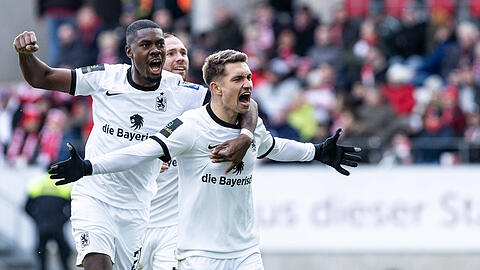 Traf gegen Rot-Weiss Essen zum 2:0 für den TSV 1860: Julian Guttau.
