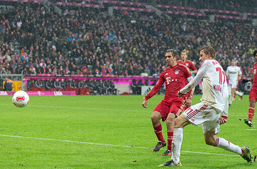 Philipp Lahm agierte vor dem 0:1-Rückstand äußerst unglücklich.