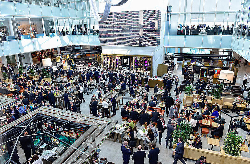 So sieht das Satellitenterminal am Flughafen München aus.