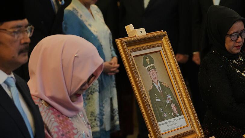 Suharto regierte Indonesien mehr als drei Jahrzehnte lang mit harter Hand.