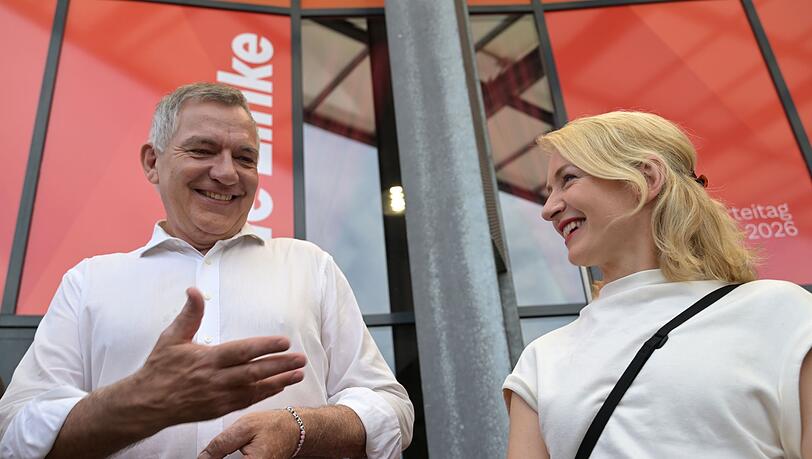 Jan van Aken und Ines Schwerdtner haben die Linke seit 2024 aus dem Umfragetief geführt. Jan van Aken und Ines Schwerdtner haben die Linke seit 2024 aus dem Umfragetief geführt.